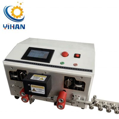 AC220V/110V 전원 공급 장치로 32KG 완전 자동 케이블 절단 및 스트립 기계