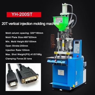 YH-150ST 마이크로 USB 및 C 타입 USB를 위한 자동 수직 주입형 기계