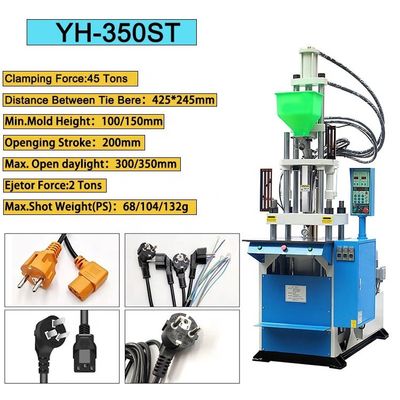 수직 YH-550ST 55t 와이어 허니스 커넥터 케이블 삽입을위한 주입 폼 머신