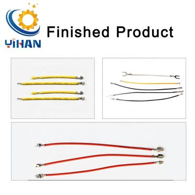 JST 커넥터 VH XH SM SH PH 터미널을 위한 절단 스트립링 크림프링 기계 4000PCS/h