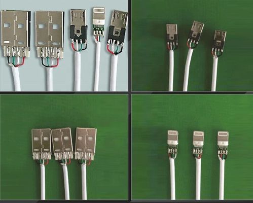 1100*600*1100mm 자동 USB 커넥터 충전 케이블 데이터 라인 용접기