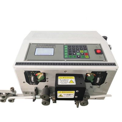 AM603-8 두꺼운 와이어를 위한 자동 와이어 스트립 및 절단 기계 35kg 490*450*340mm
