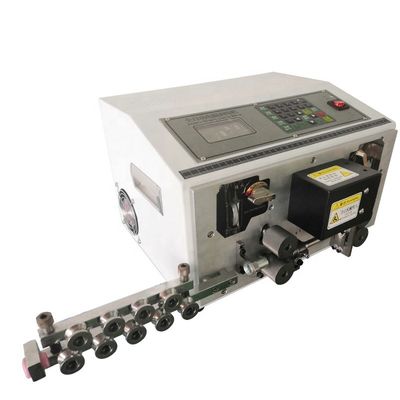 AM603-8 두꺼운 와이어를 위한 자동 와이어 스트립 및 절단 기계 35kg 490*450*340mm
