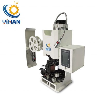 자동 케이블 와이어 터미널 크림프 머신 0.75KW 모터 전력 및 65KG 무게