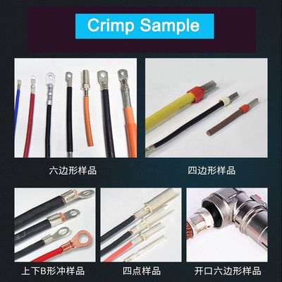 2.5-180mm2 에너지 자동차 배터리 케이블 라그를 위한 와이어 헥사고널 터미널 크림핑 머신
