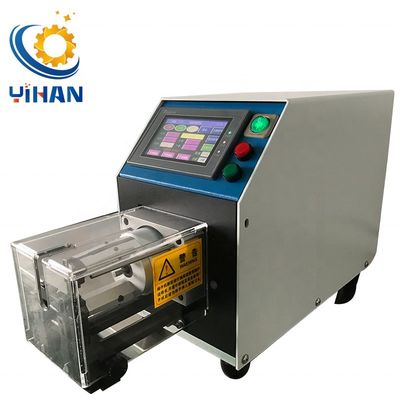 YH-4806D 터치 스크린 인터페이스를 가진 자동 코아시얼 케이블 로터리 스트리핑 머신