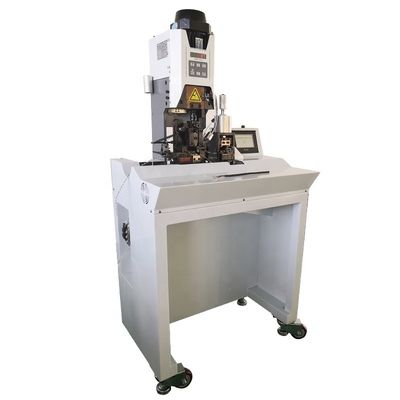 0.75KW 구리 와이어 스트리핑 및 1 ~ 7mm 스트리핑 길이를위한 터미널 크림핑 머신