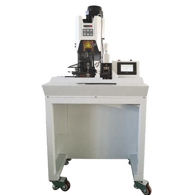 0.75KW 구리 와이어 스트리핑 및 1 ~ 7mm 스트리핑 길이를위한 터미널 크림핑 머신