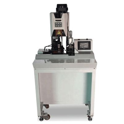 0.75KW 구리 와이어 스트리핑 및 1 ~ 7mm 스트리핑 길이를위한 터미널 크림핑 머신
