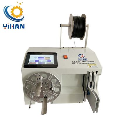 묶기 길이 120-200mm AC220V 50HZ / 60HZ 완전 자동 알루미늄 와이어 와이딩 머신