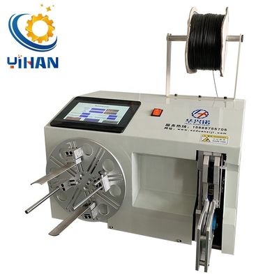 묶기 길이 120-200mm AC220V 50HZ / 60HZ 완전 자동 알루미늄 와이어 와이딩 머신