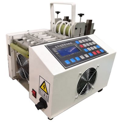 절단 너비 1-100mm PVC 튜브 절단 기계 지능형 플라스틱 튜브 슬라이브
