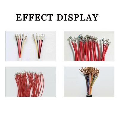 1.8KN 용량 Molex JST 와이어 스트립 및 압축을 위한 와이어 엔드 스트립 크림 머신