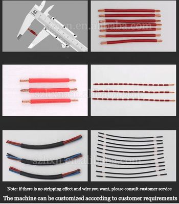 35 Sqr 컴퓨터 와이어 절단 및 3 절단 길이 1mm-99999.99mm와 함께 껍질 기계