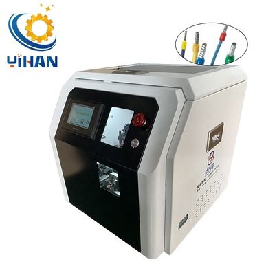 빠르고 정확한 와이어 터미널 스트립링 0.75-1.0mm2 와이어 범위를 위한 크림프링 기계